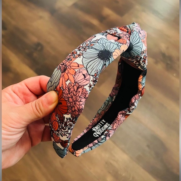 Floral Headband- Colorful Headbands Handcrafted  New - Picture 4 of 12